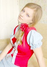 mit einer Rose / ***