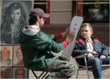 Wandern entlang der Arbat. / ***