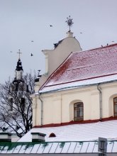 Winter und das Dach und die Tauben ... / ***