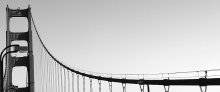 Golden Gate Bridge / Color to BW