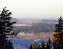 Frosty Landschaft / ***