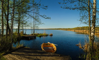 Abend auf dem See / ***