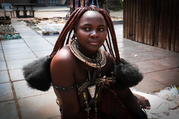 Himba in Afrika / aufgenommen während einer Afrikareise