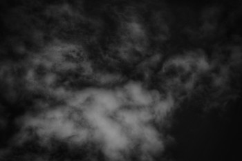 Clouds in Black and White / Cloud Being going faces