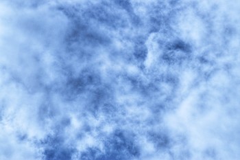 The Wise Man / A wise man sits on a cloud.