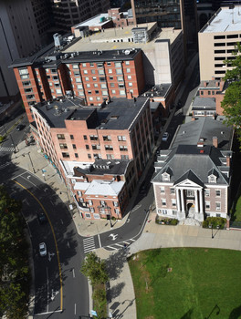 Lewis Street 1 / An interesting angle from the tower.