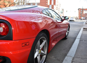 Ferrari2 / Vintage Ferrari side view