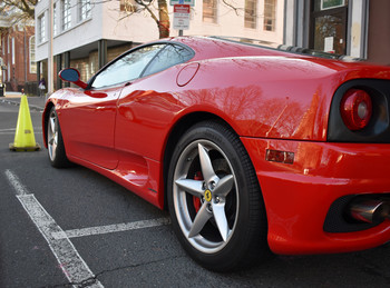 Ferrari 5 / Vintage Ferrari driver's side view