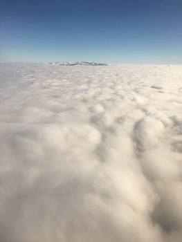 mountain at the top of the clouds / mountain at the top of the clouds