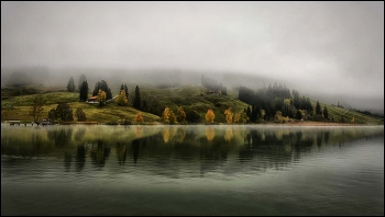 Am See / Herbstnebel