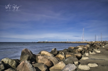 Steiniger Strand / Strand auf der Insel Poel