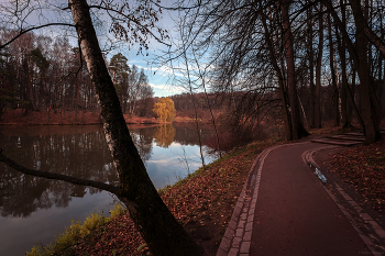 Im Herbst des Parks ... / ***