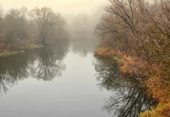 Nebel auf dem Fluss / ***