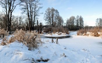 Abend auf dem Fluss / ______________-