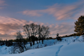 Winterabend. / ***