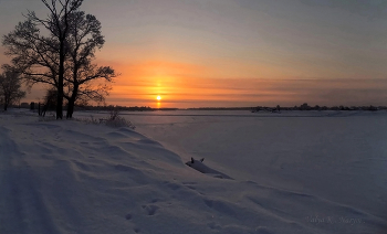 Sonnenuntergang im Winter / ***