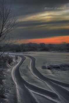 Sonnenuntergang im Winter / ***