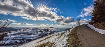 himmelwärts / auf dem Panoramaweg