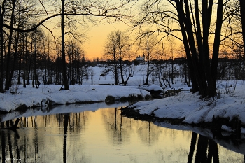 Bei Sonnenuntergang / ***