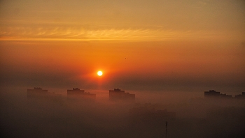 Nebligen Morgen ... / ***