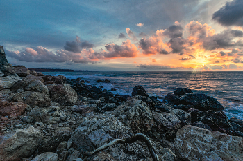 Abendstimmung am Meer / ***