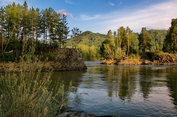 Frühlingsabend. / ***