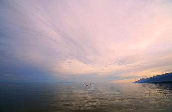 Abendstimmung am Meer / ***