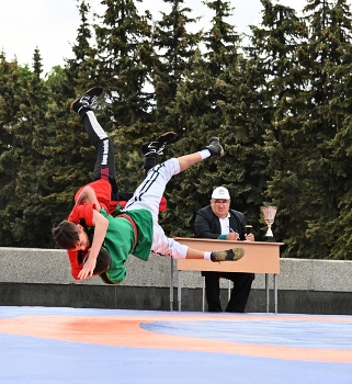 Mädchen auf dem Ball / ***