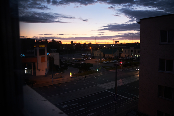 Blick aus dem Fenster / ***