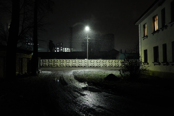 Schnee fallen, / ***
