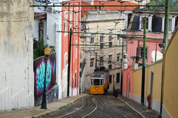 gelbe Straßenbahn / ***