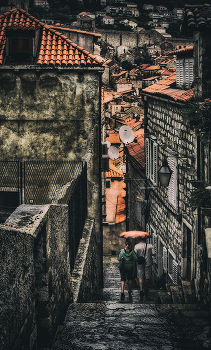 Regen in der Altstadt / ***