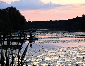 Am Abend Sonnenuntergang / ***