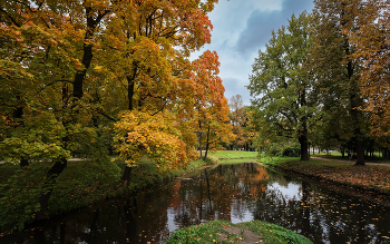 Im Herbst des Parks ... / ***