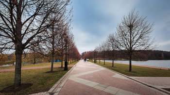 Im Herbst des Parks ... / ***