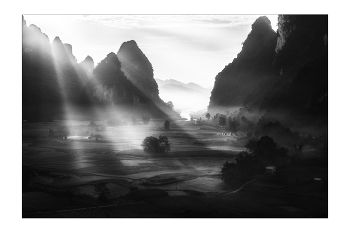  / "Rice&Icon of Vietnam" B&W art photo project