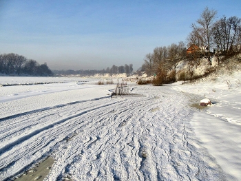 Winter auf der Dwina / ***