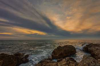 Abendstimmung am Meer / ***