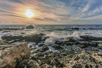 Abendstimmung am Meer / ***