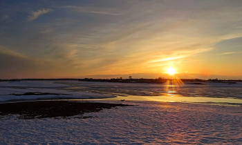 Fluss Sonnenuntergang / ***