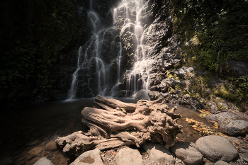 Mirveti Waterfall In Sunny Day / ***