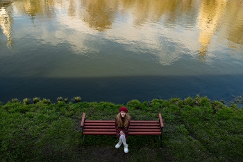 auf der Bank / ***