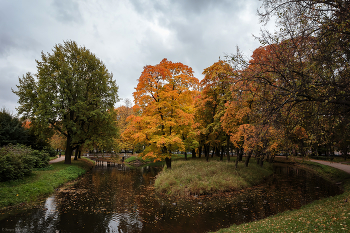 Im Herbst des Parks ... / ***