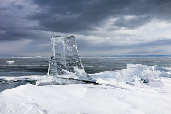 Eis des Baikalsees / ...