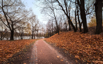 Im Herbst des Parks ... / ***