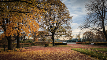 Im Herbst des Parks ... / ***