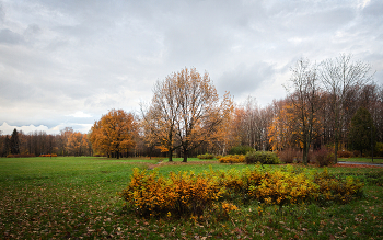 Im Herbst des Parks ... / ***