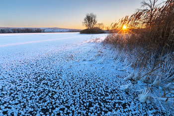 Gefrorener Teich / ***