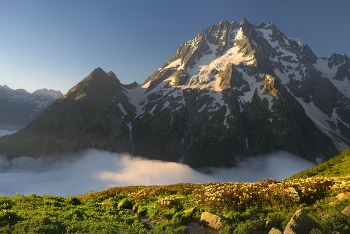 Morgendämmerung in den Bergen / ***