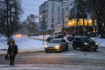 Schneefall ... / ***